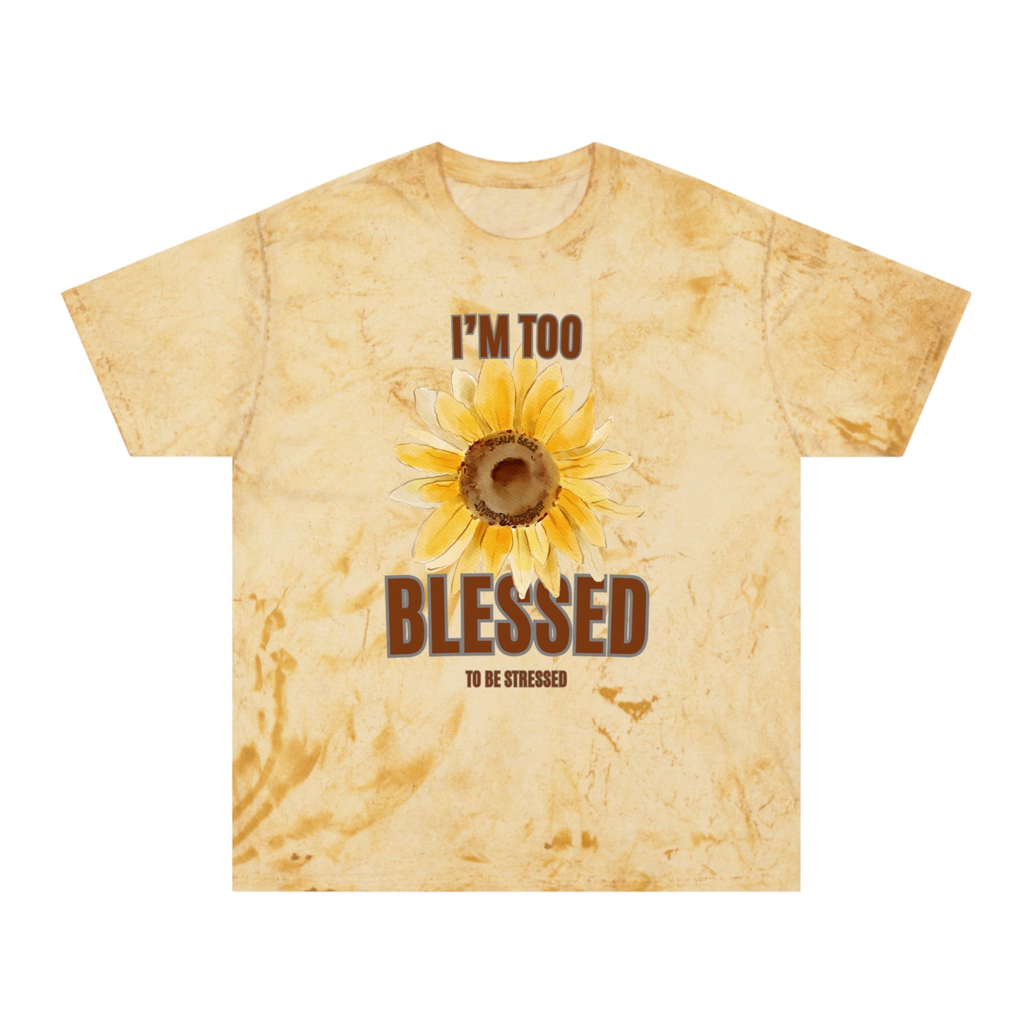 Too Blessed Color Blast T-shirt