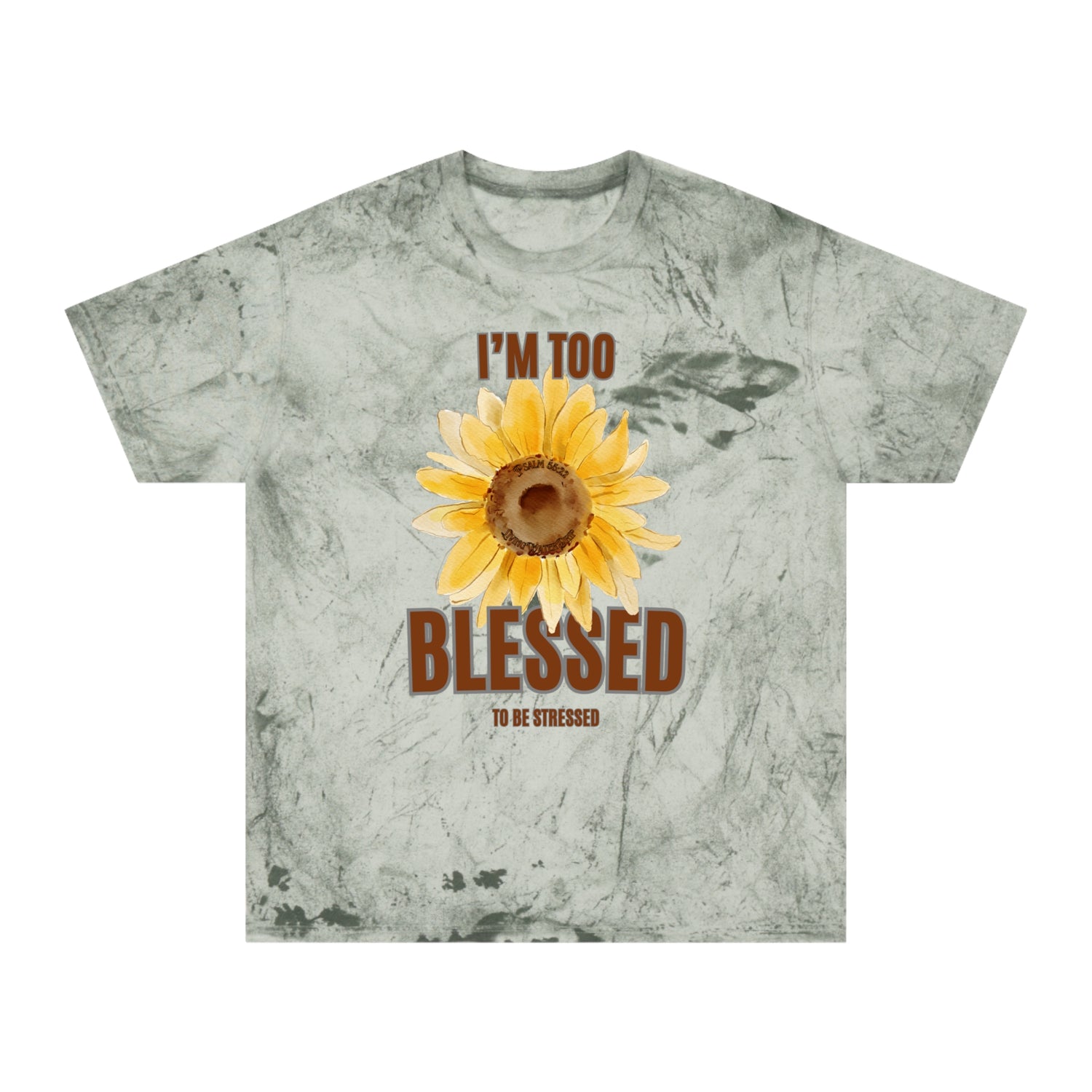 Too Blessed Color Blast T-shirt