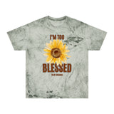 Too Blessed Color Blast T-shirt