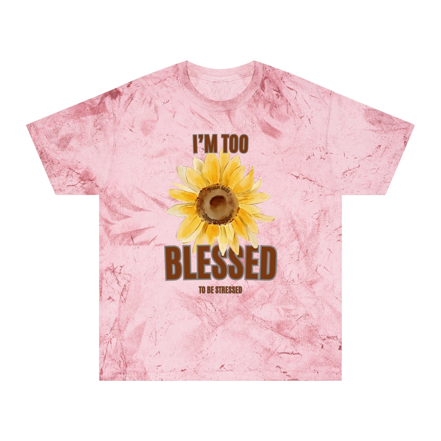 Too Blessed Color Blast T-shirt
