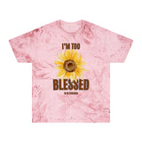 Too Blessed Color Blast T-shirt