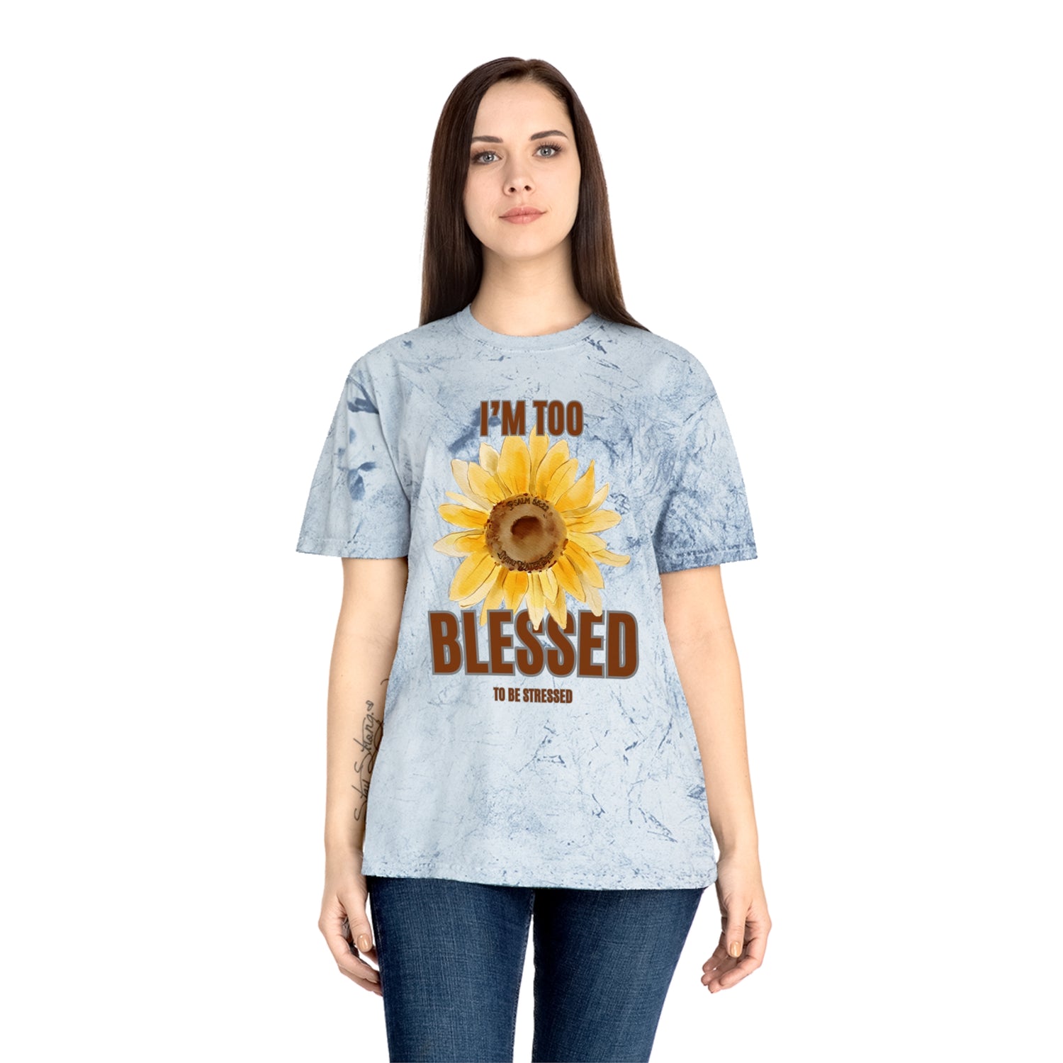 Too Blessed Color Blast T-shirt