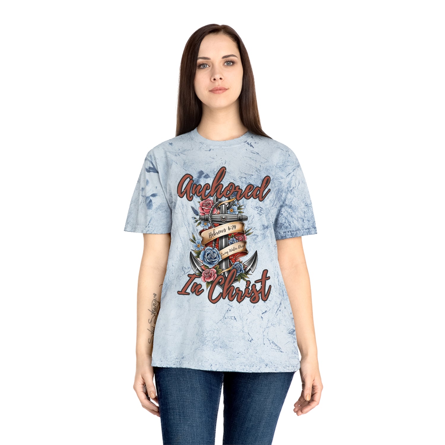 Color Blast Anchor T-shirt