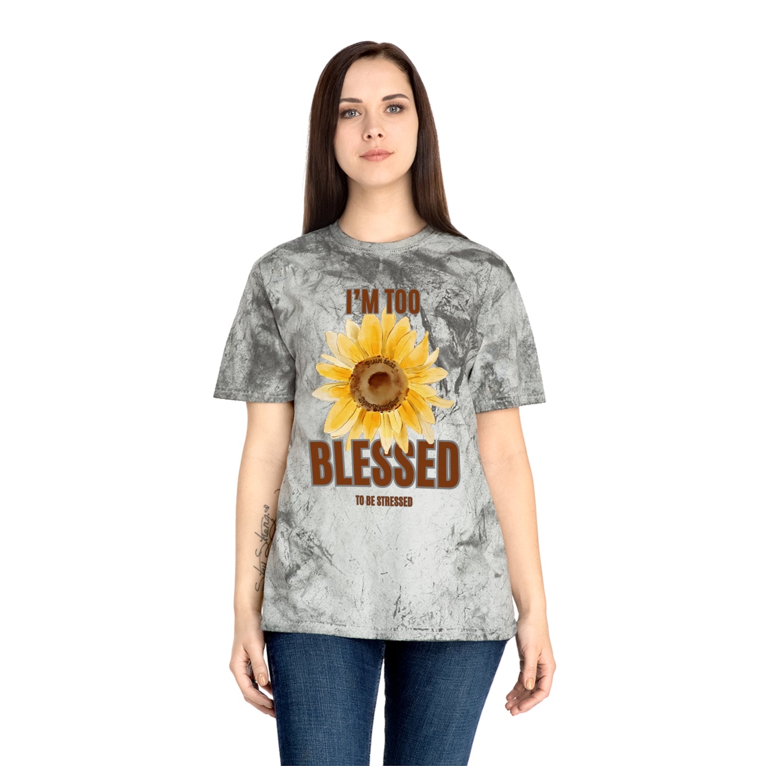 Too Blessed Color Blast T-shirt