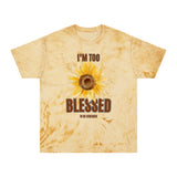 Too Blessed Color Blast T-shirt
