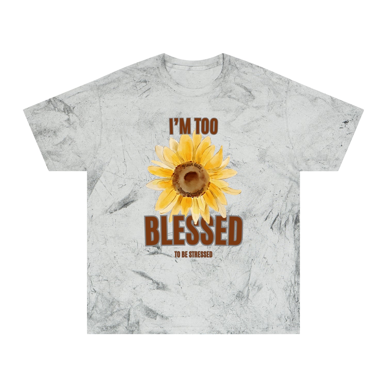 Too Blessed Color Blast T-shirt