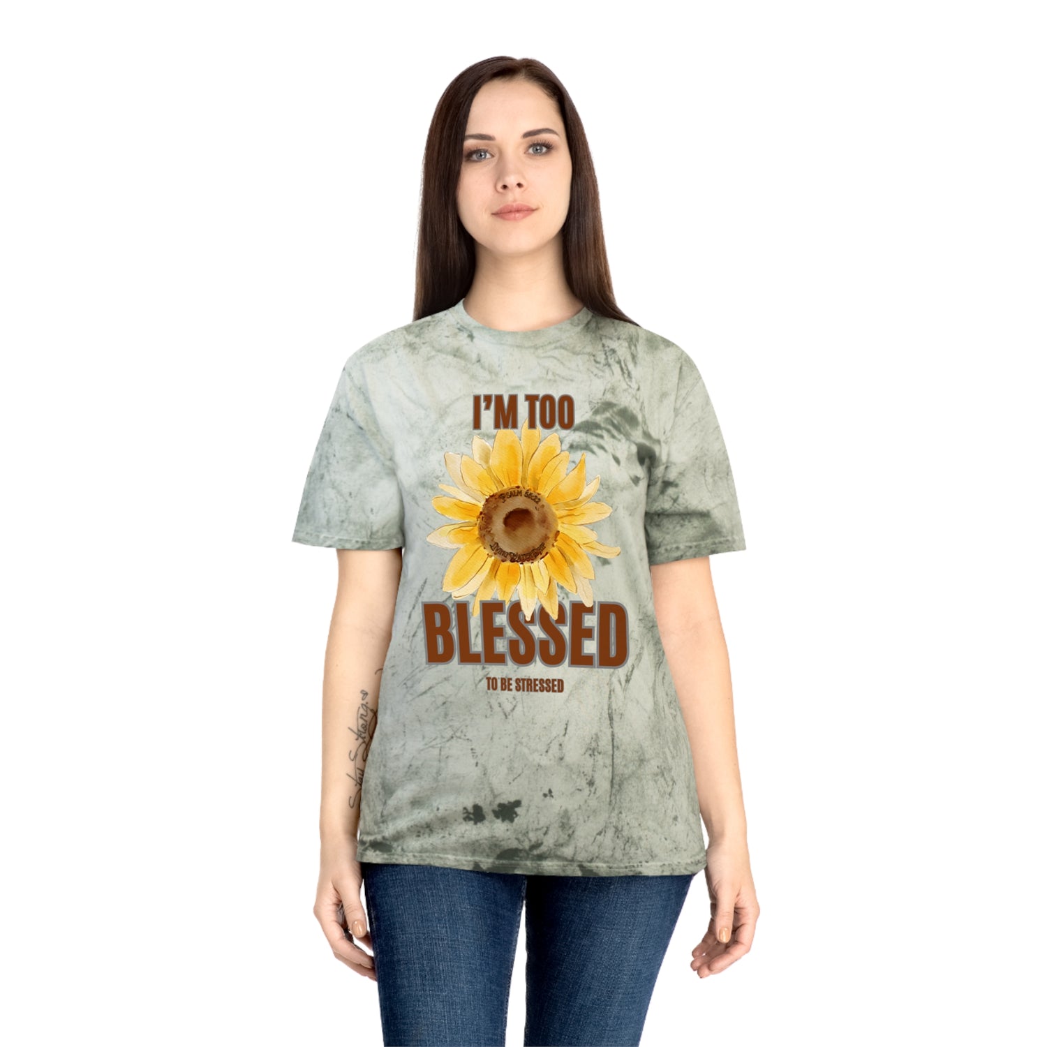 Too Blessed Color Blast T-shirt