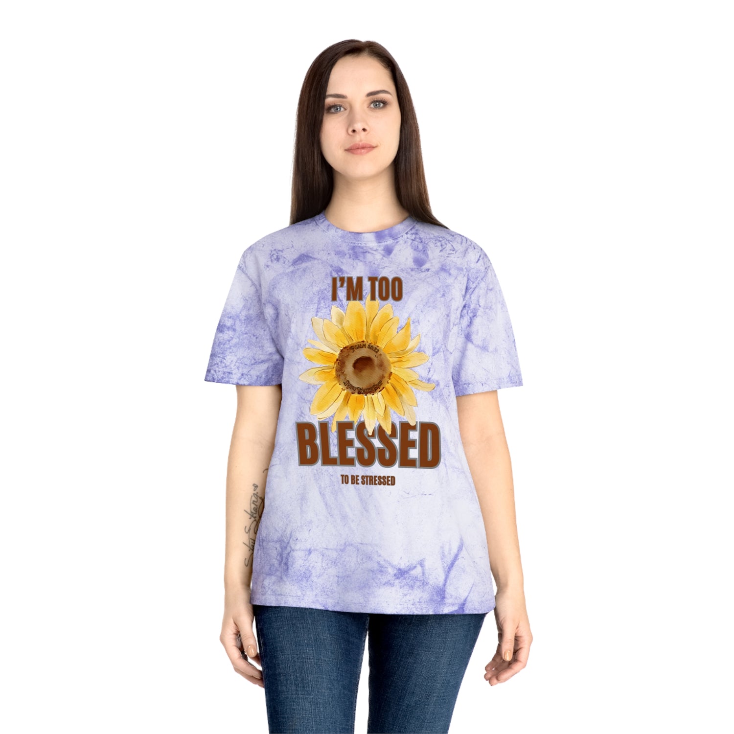 Too Blessed Color Blast T-shirt
