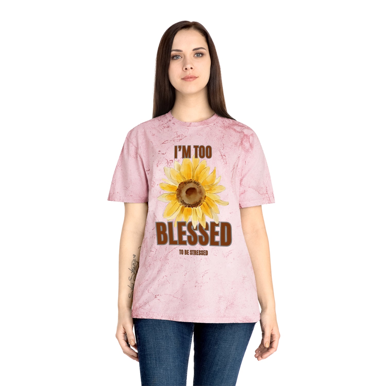 Too Blessed Color Blast T-shirt