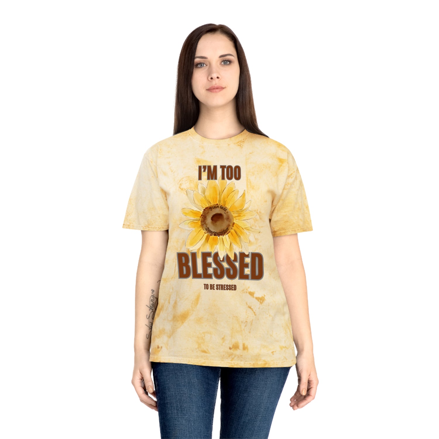 Too Blessed Color Blast T-shirt